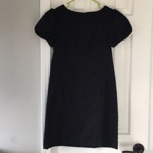 Black shift dress